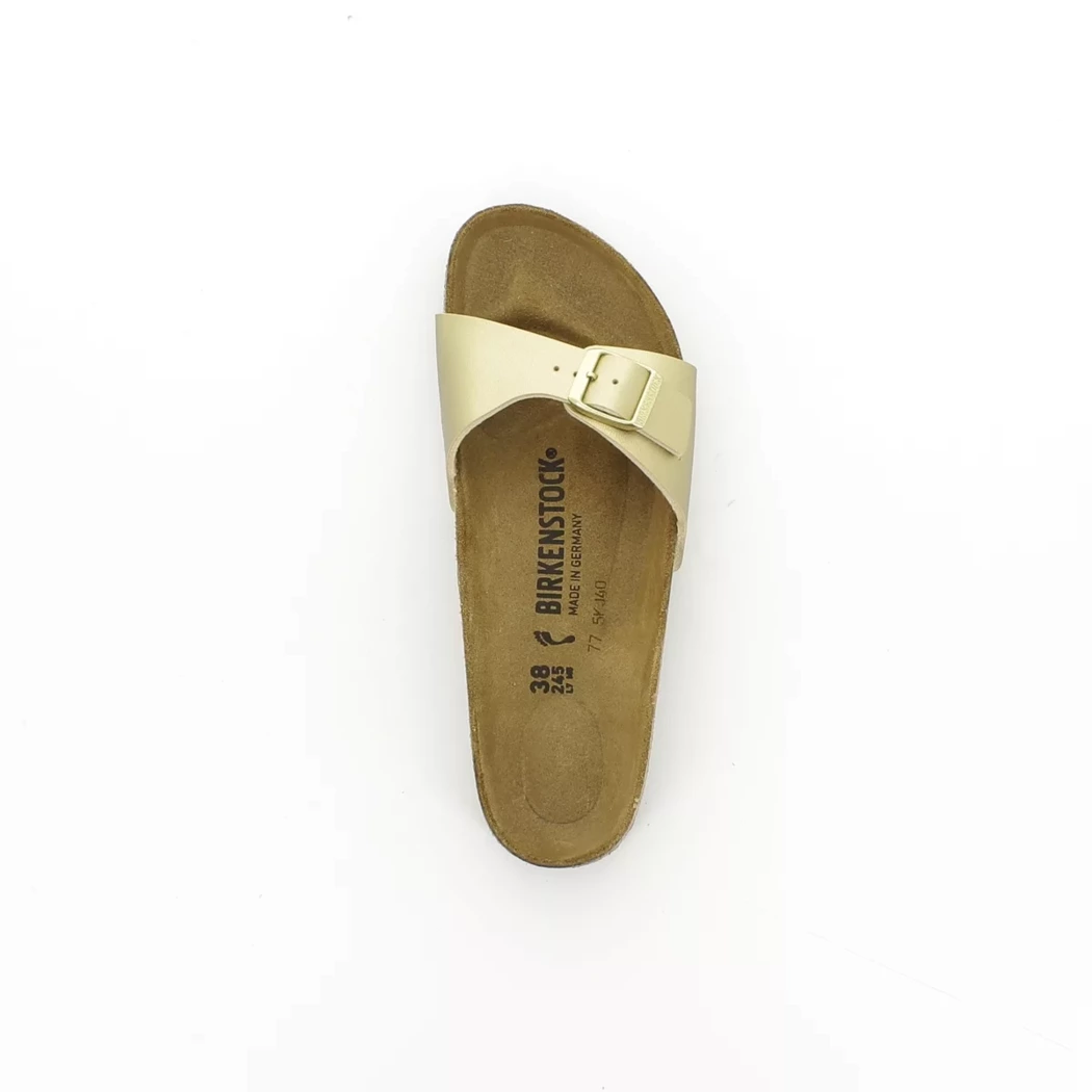 Image (6) de la chaussures Birkenstock - Mules et Sabots Or / Bronze / Platine en Cuir synthétique