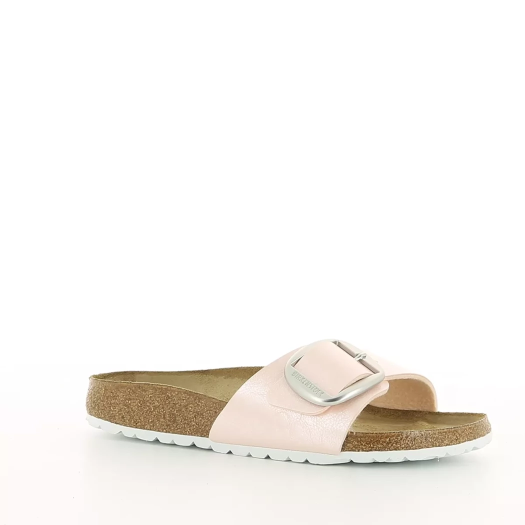 Image (1) de la chaussures Birkenstock - Mules et Sabots Rose en Cuir synthétique