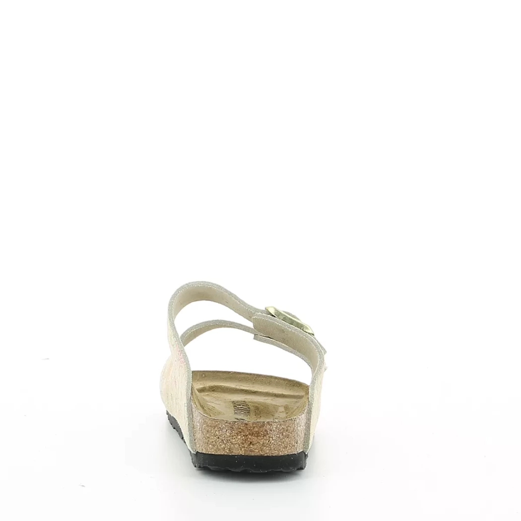 Image (3) de la chaussures Birkenstock - Mules et Sabots Beige en Cuir nubuck