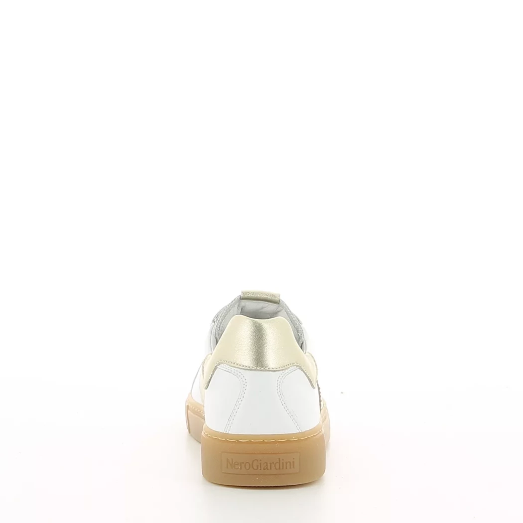 Image (3) de la chaussures Nero Giardini - Baskets Blanc en Cuir