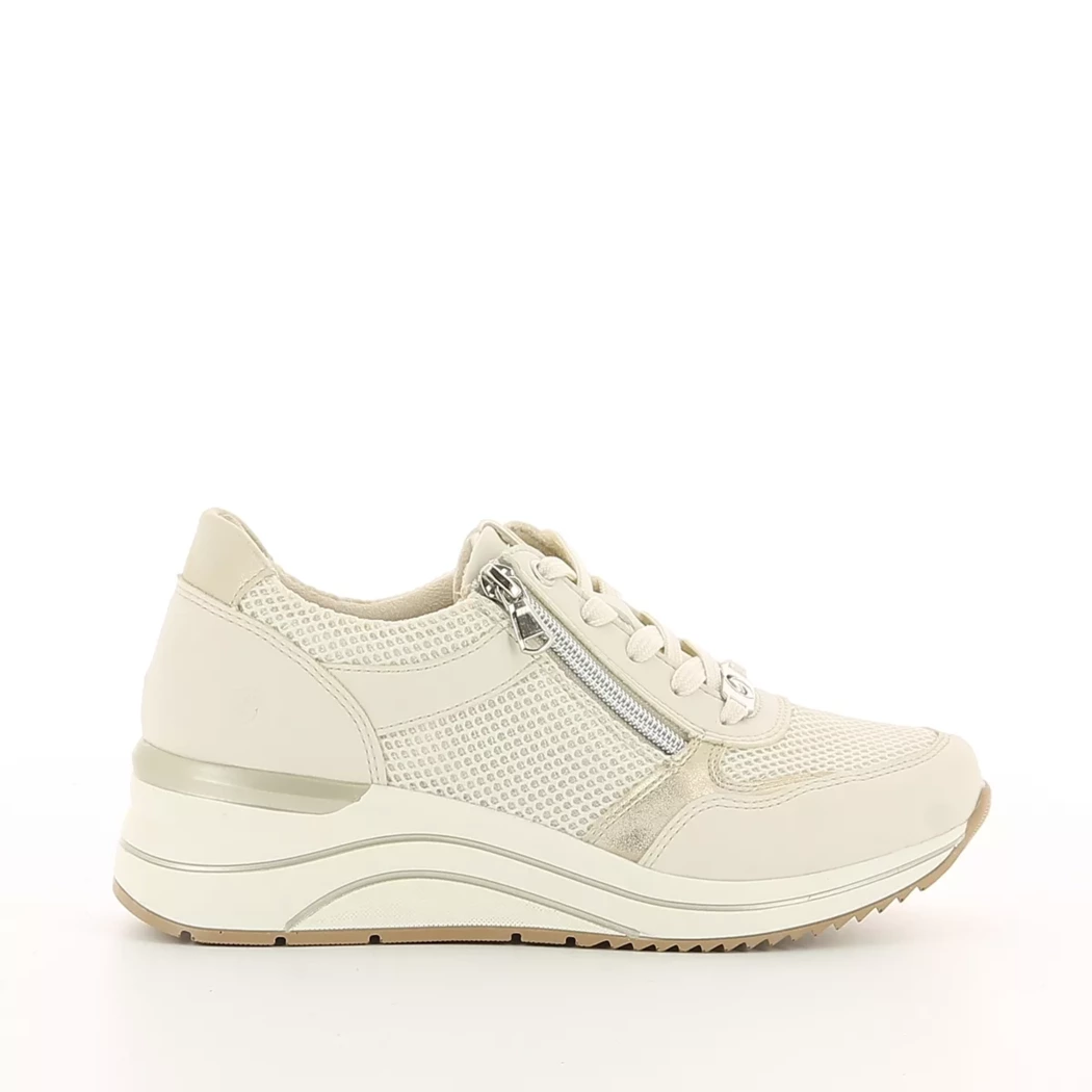 Image (2) de la chaussures Remonte - Baskets Beige en Textile