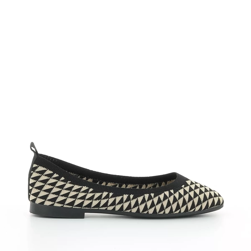 Image (2) de la chaussures Hee - Ballerines Noir en Textile