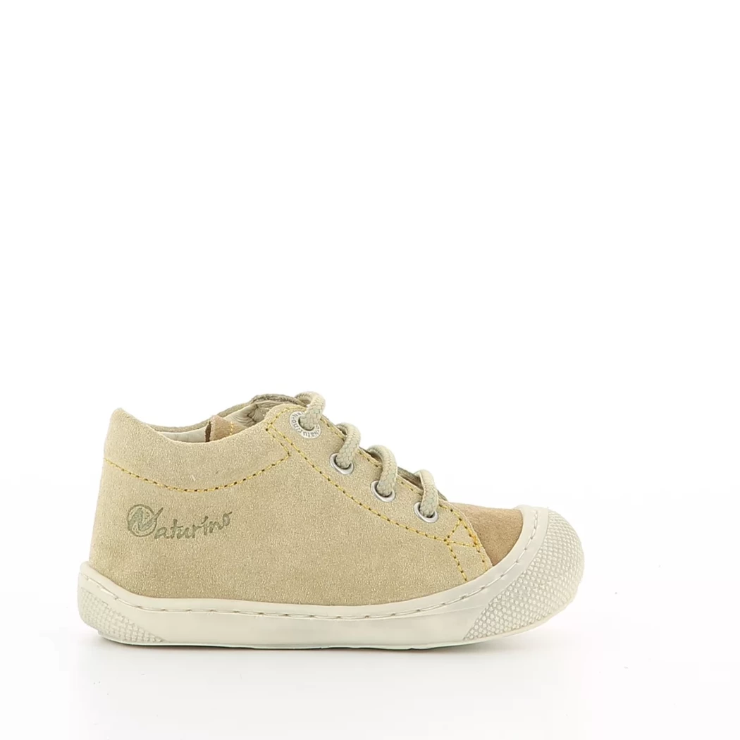 Image (2) de la chaussures Naturino - Bottines Marron en Cuir nubuck
