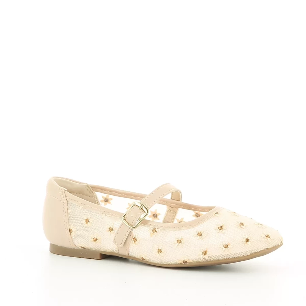 Image (1) de la chaussures Pretty Stories - Ballerines Beige en Textile