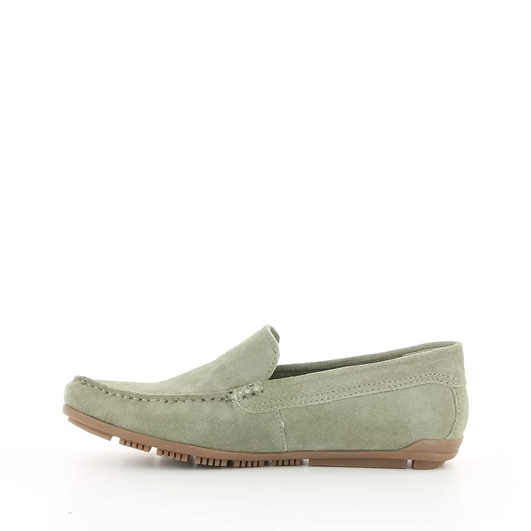 Image (4) de la chaussures Bugatti - Mocassins Vert en Cuir nubuck