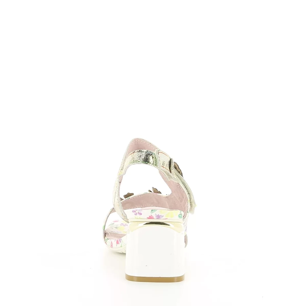 Image (3) de la chaussures Laura Vita - Sandales et Nu-Pieds Beige en Cuir