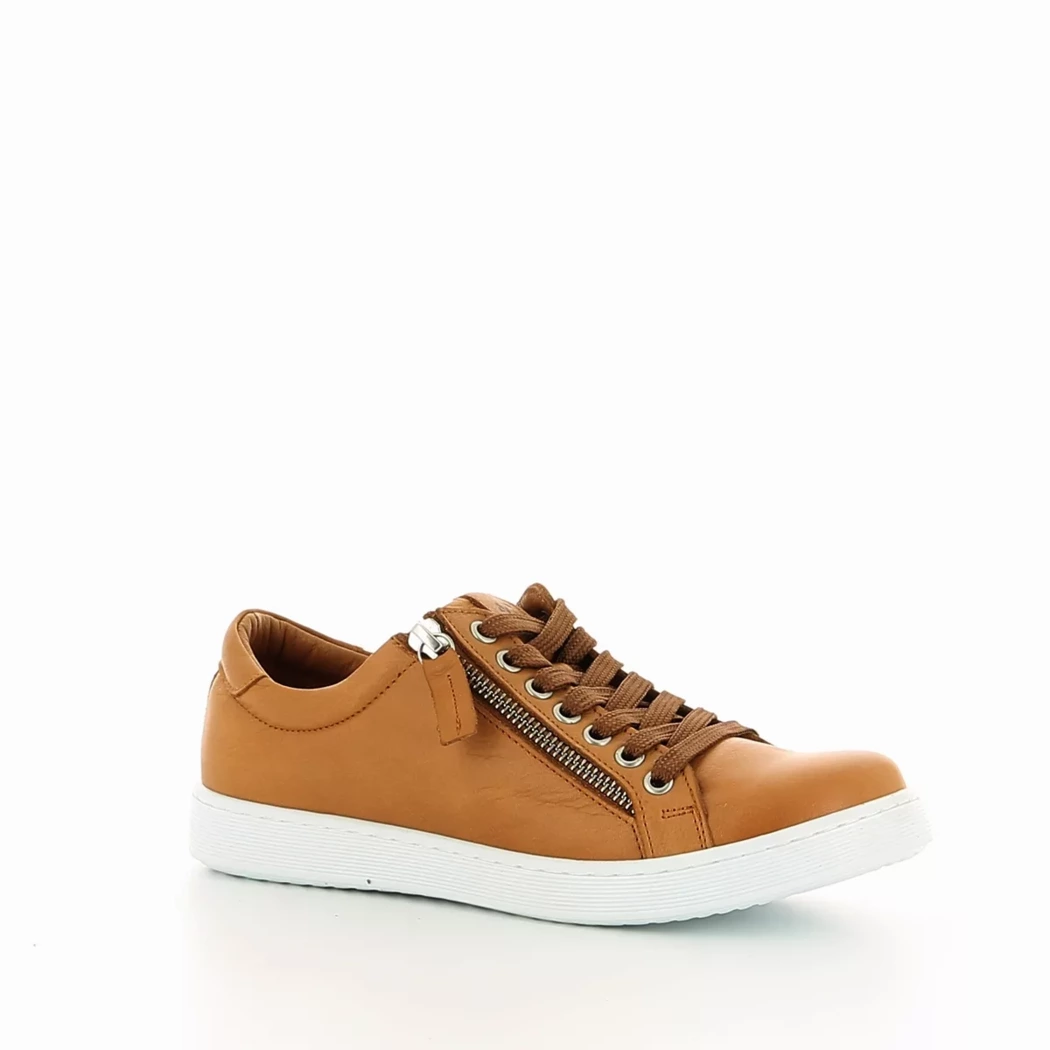 Image (1) de la chaussures Andrea Conti - Baskets Cuir naturel / Cognac en Cuir