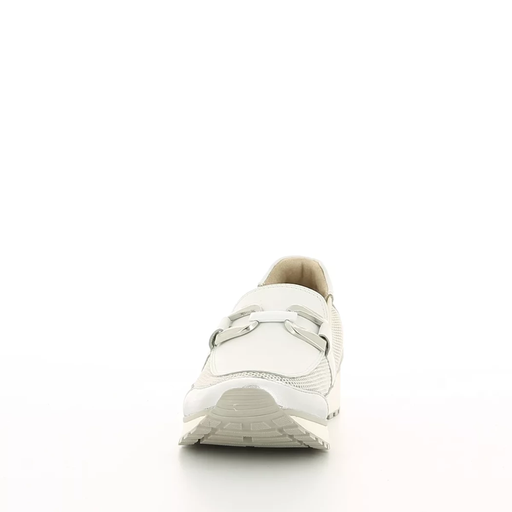 Image (5) de la chaussures Caprice - Mocassins Blanc en Cuir et textile