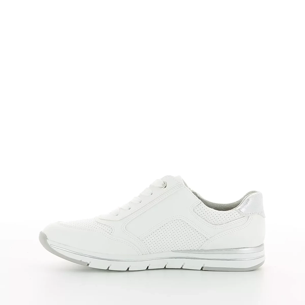 Image (4) de la chaussures Relife - Baskets Blanc en Cuir synthétique