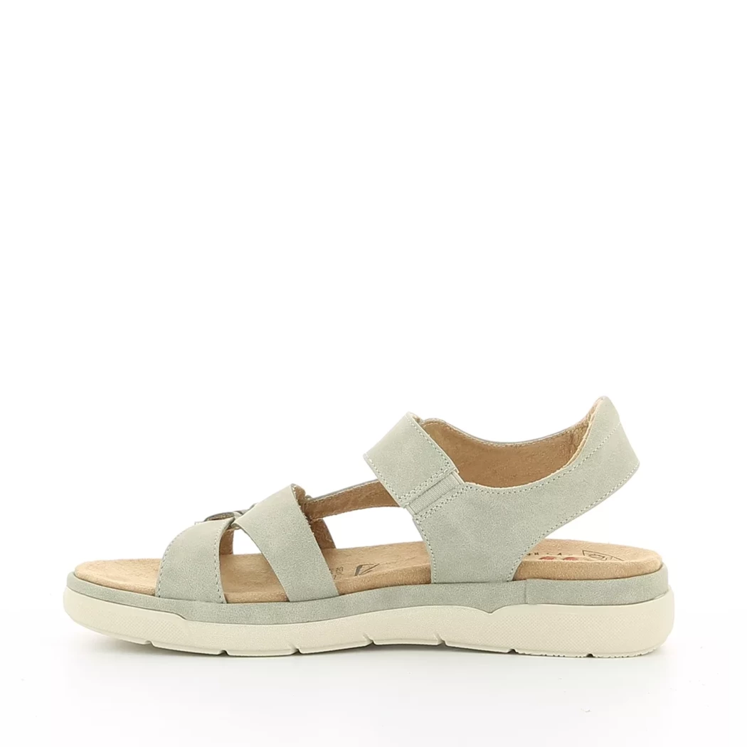 Image (4) de la chaussures Relife - Sandales et Nu-Pieds Vert en Cuir synthétique