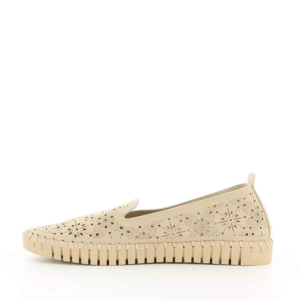 Image (4) de la chaussures Divina - Mocassins Beige en Cuir synthétique