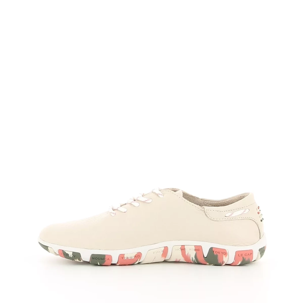 Image (4) de la chaussures Tbs - Baskets Beige en Cuir