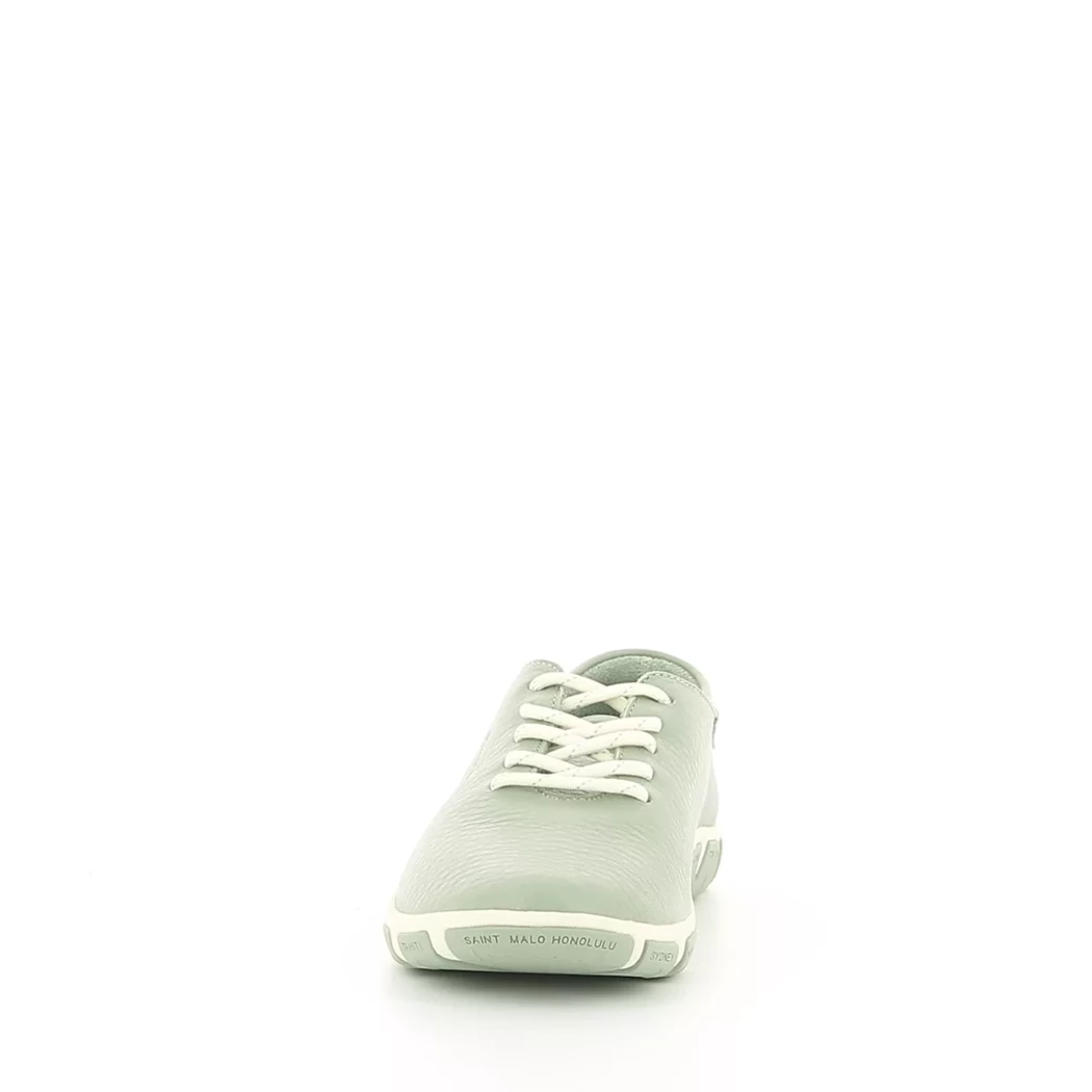 Image (5) de la chaussures Tbs - Baskets Vert en Cuir