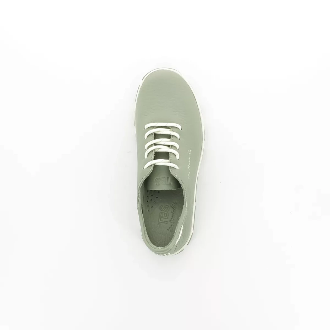 Image (6) de la chaussures Tbs - Baskets Vert en Cuir