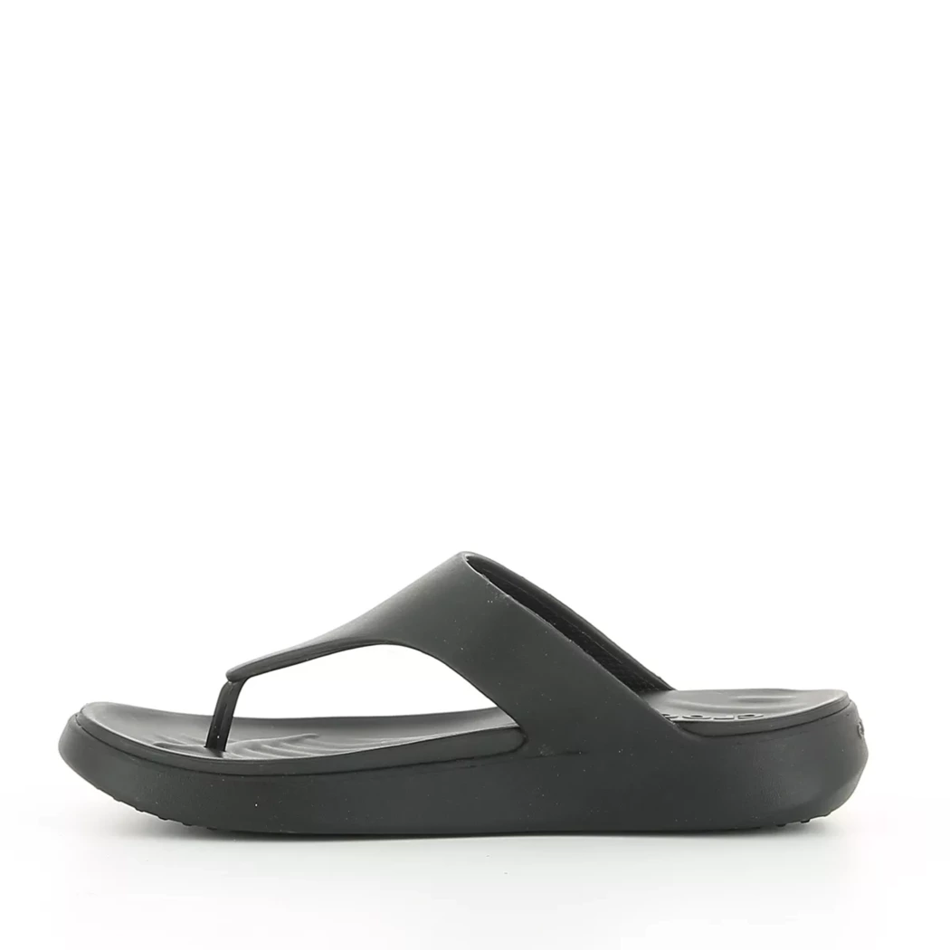 Image (4) de la chaussures Crocs - Mules et Sabots Noir en Caoutchouc
