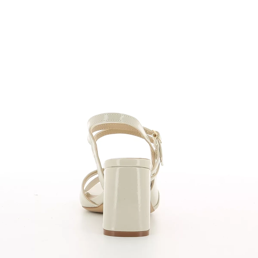 Image (3) de la chaussures Pretty Stories - Sandales et Nu-Pieds Beige en Cuir synthétique