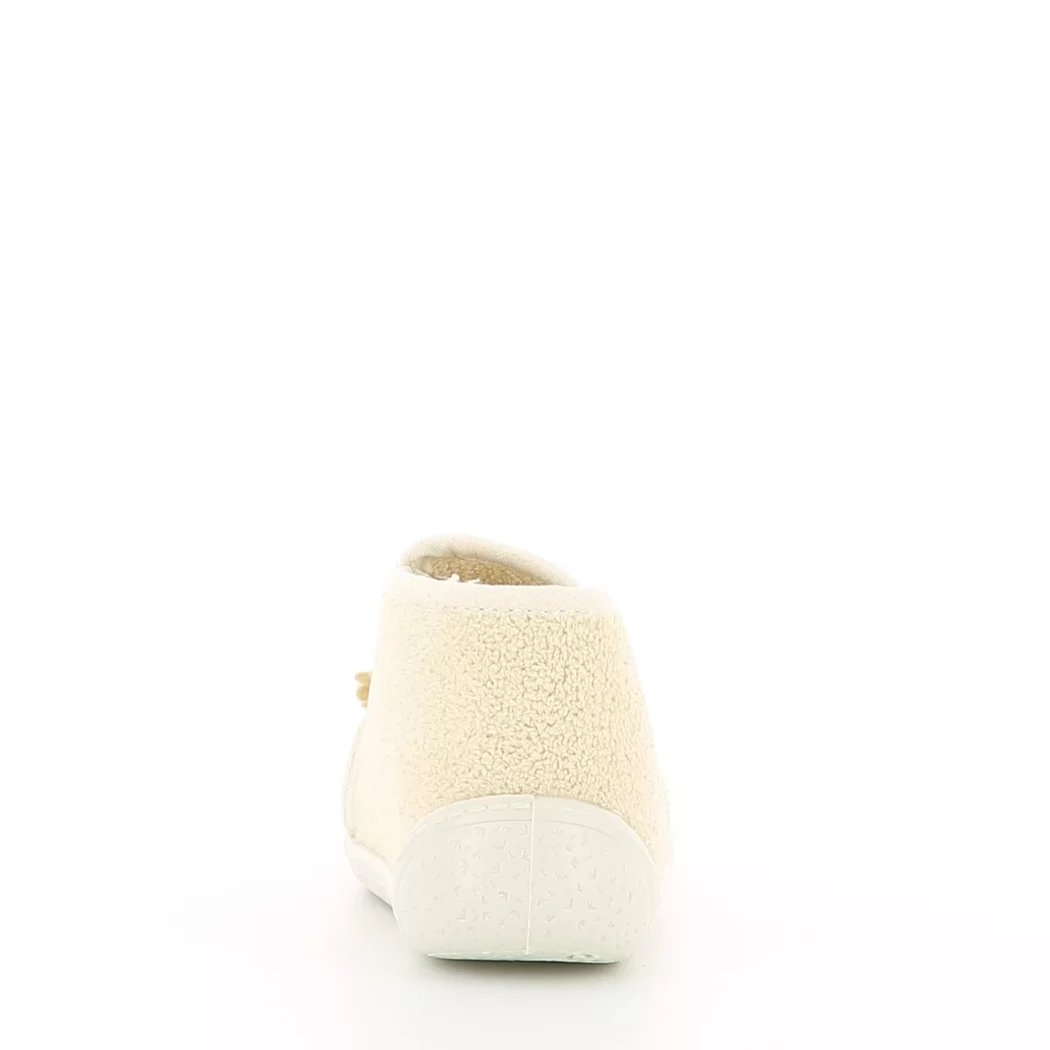 Image (3) de la chaussures Bossi - Pantoufles et Chaussons Beige en Textile
