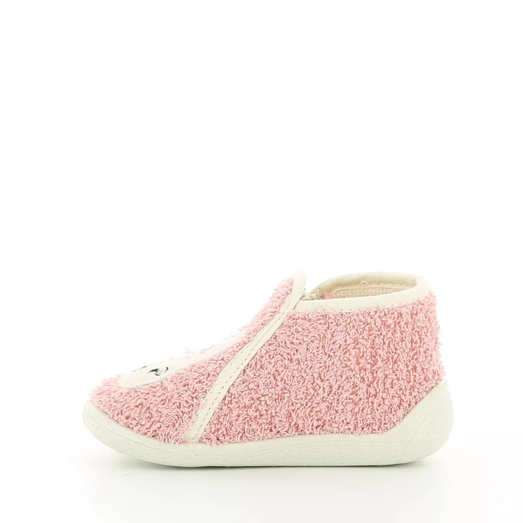 Image (4) de la chaussures Bossi - Pantoufles et Chaussons Rose en Textile