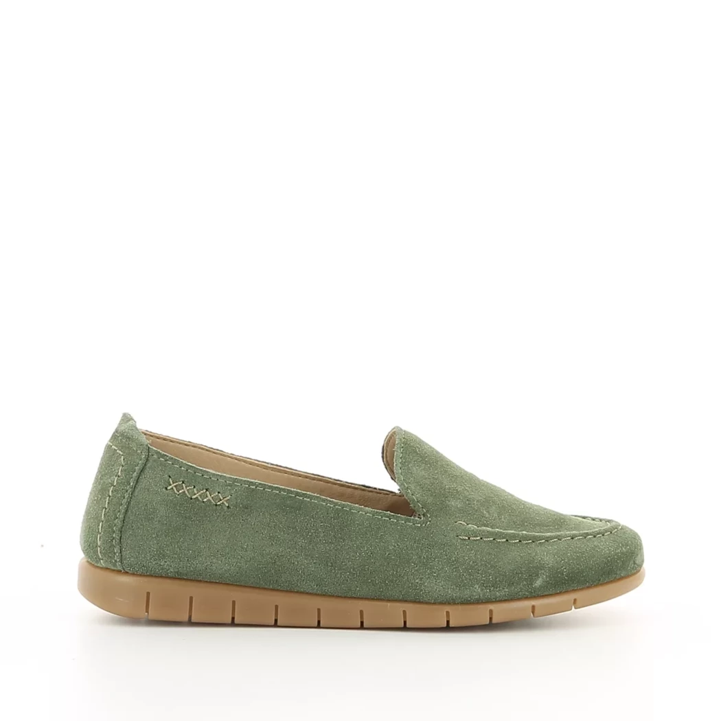 Image (2) de la chaussures Diabolo Studio - Mocassins Vert en Cuir nubuck