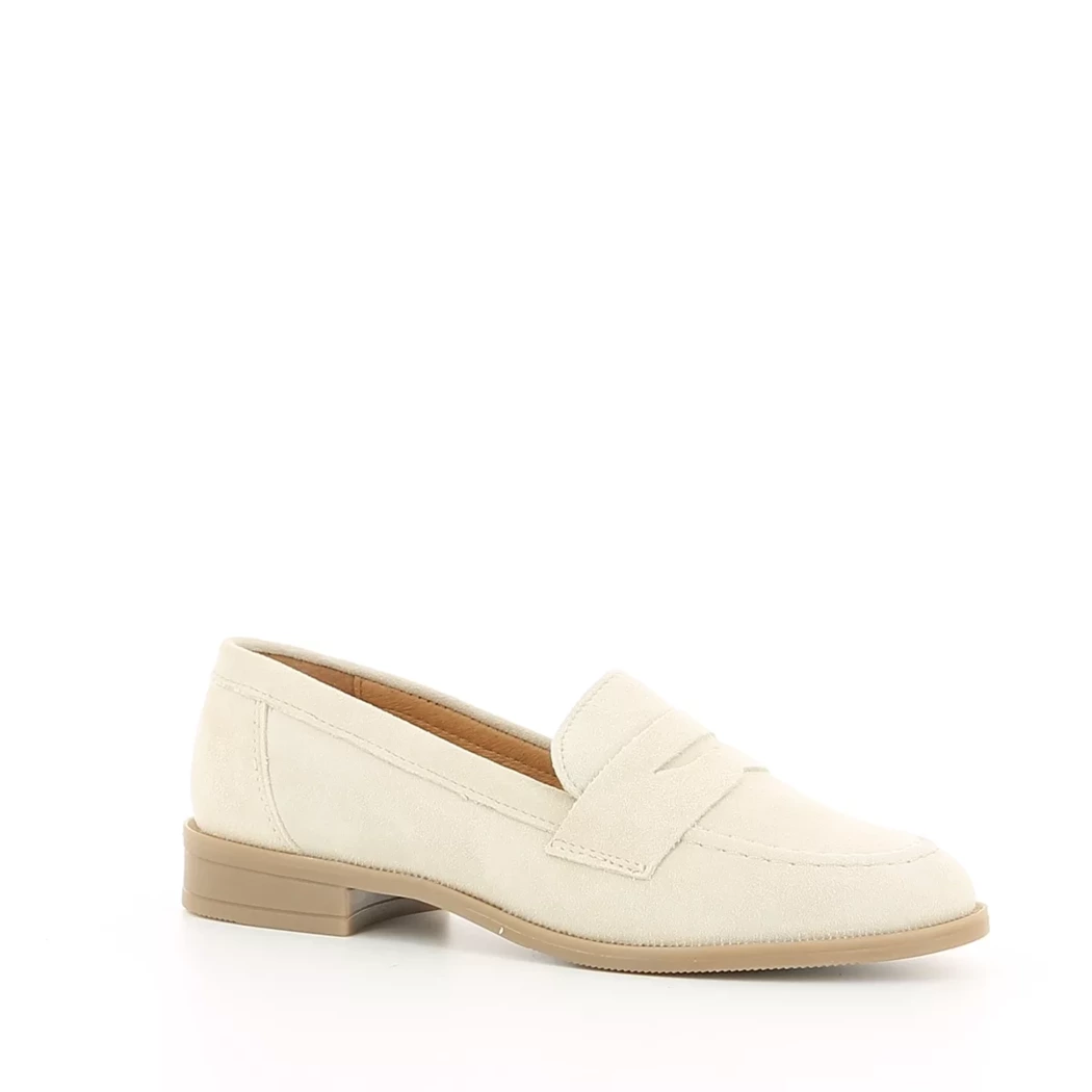 Image (1) de la chaussures Les Fees de Bengale - Mocassins Beige en Cuir nubuck