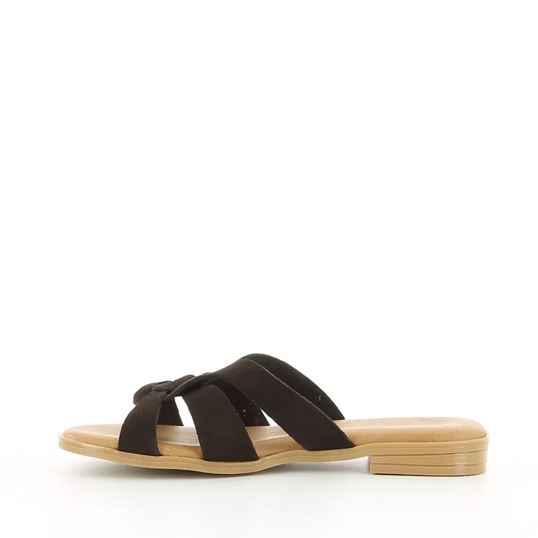 Image (4) de la chaussures Alter Native - Mules et Sabots Marron en Cuir nubuck