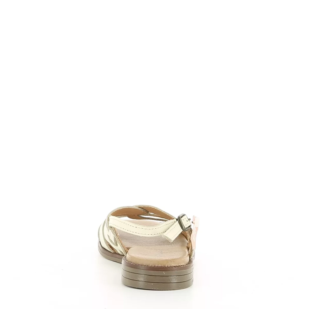 Image (3) de la chaussures Miss Boho - Sandales et Nu-Pieds Beige en Cuir