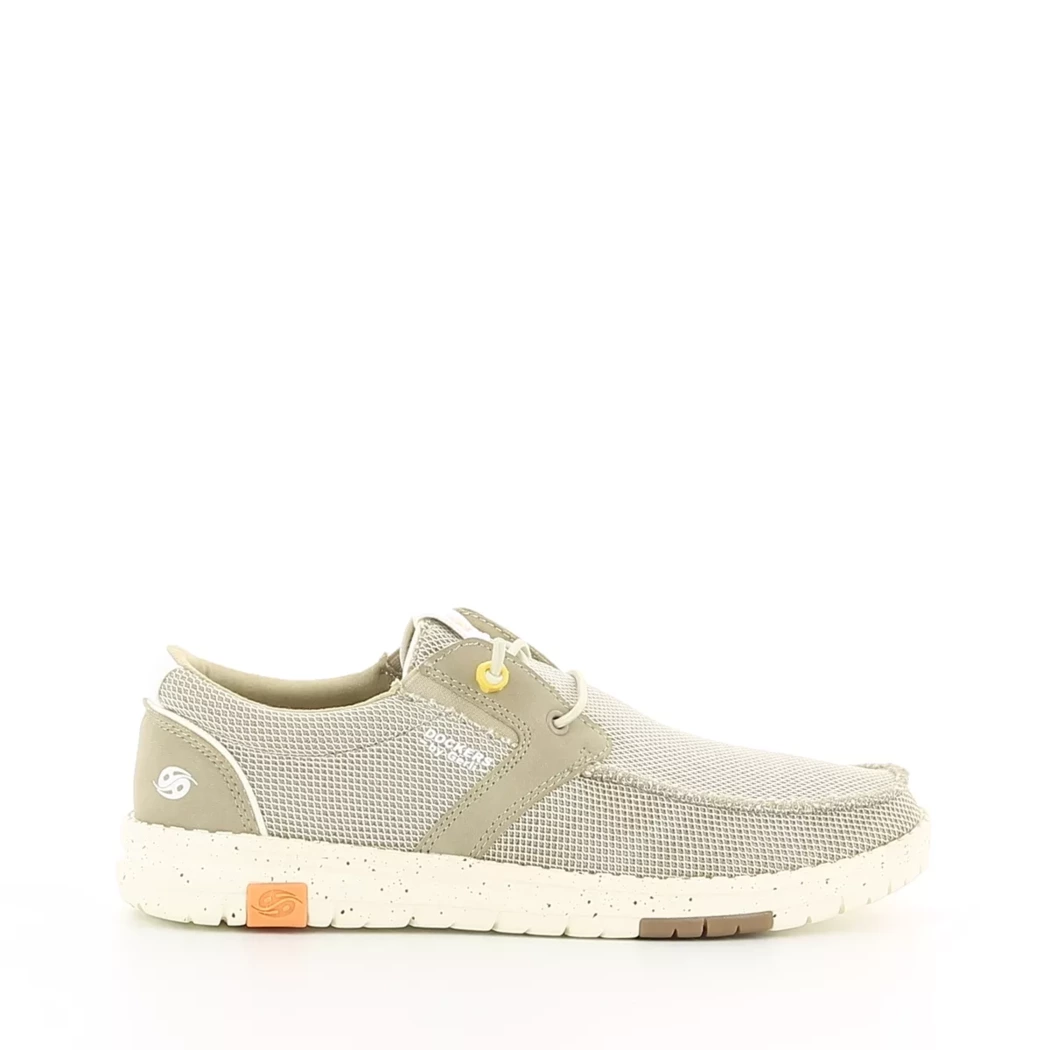 Image (2) de la chaussures Dockers - Baskets Beige en Textile