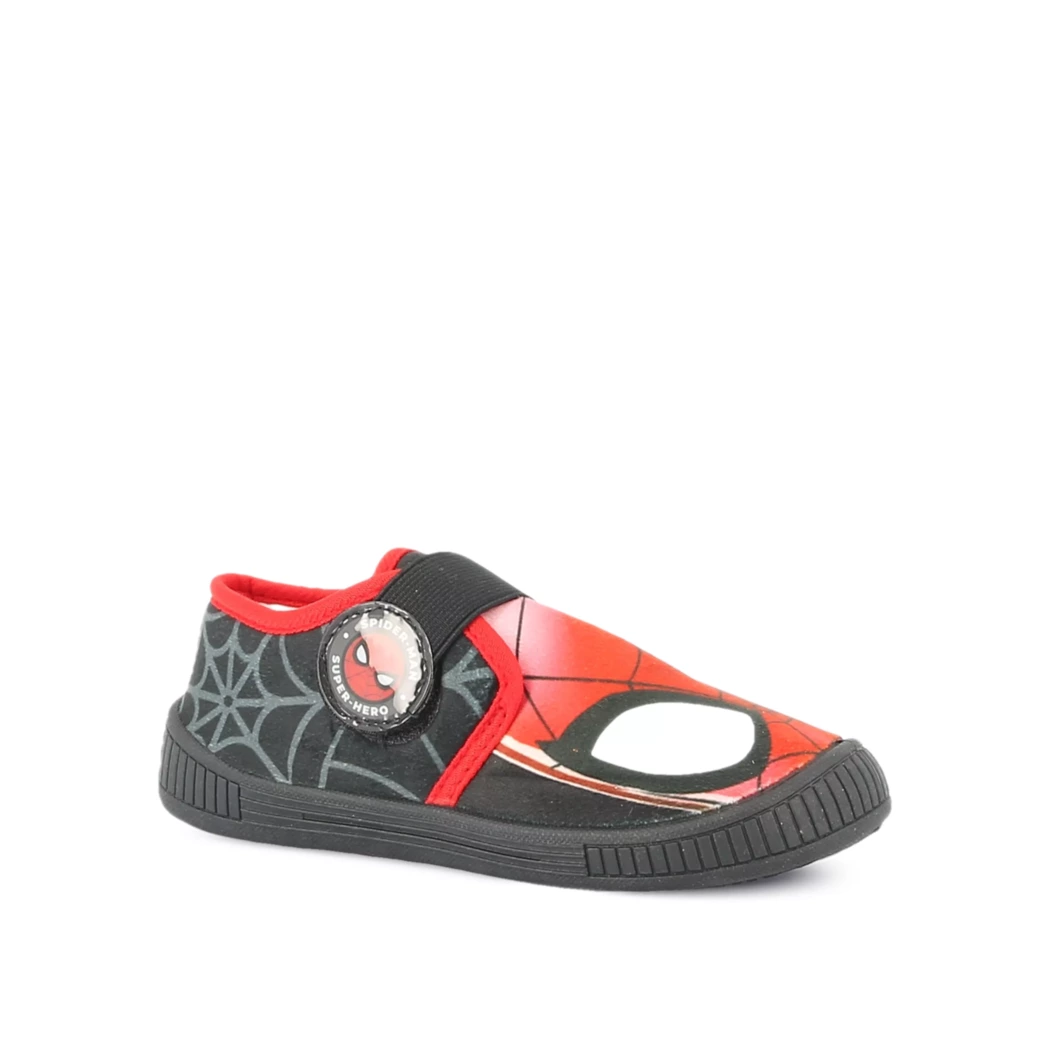 Image (1) de la chaussures Spiderman - Pantoufles et Chaussons Rouge en Textile
