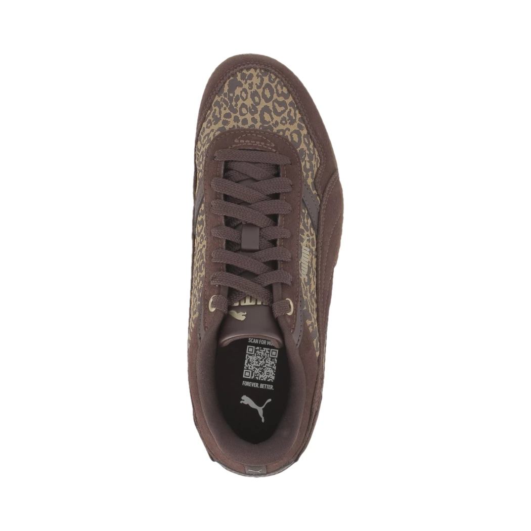 Image (6) de la chaussures Puma - Baskets Marron en Cuir synthétique