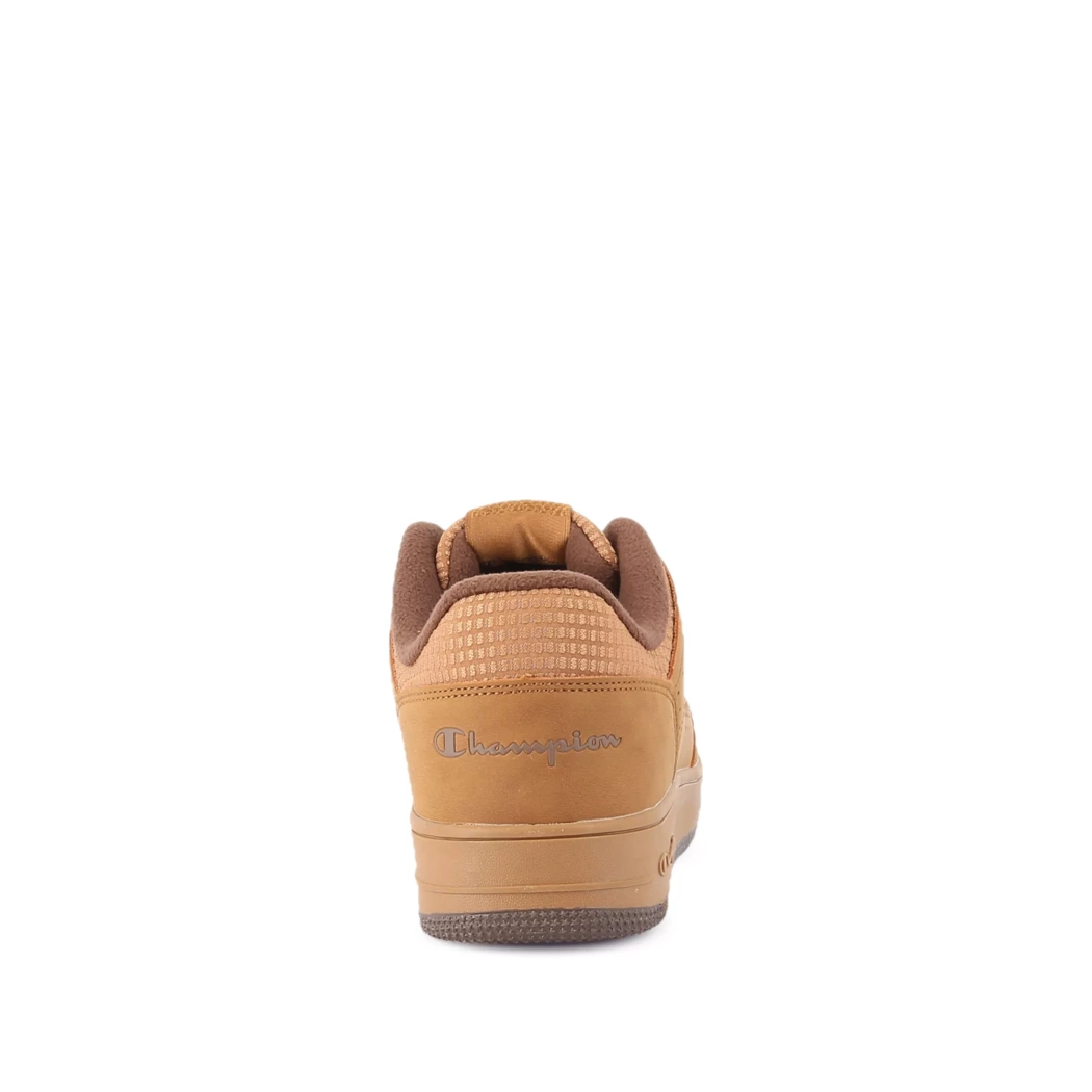 Image (3) de la chaussures Champion - Baskets Cuir naturel / Cognac en Cuir synthétique
