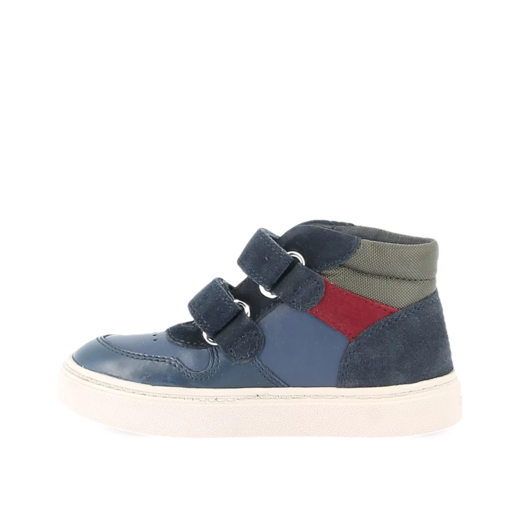 Image (4) de la chaussures Geox - Bottines Bleu en Cuir
