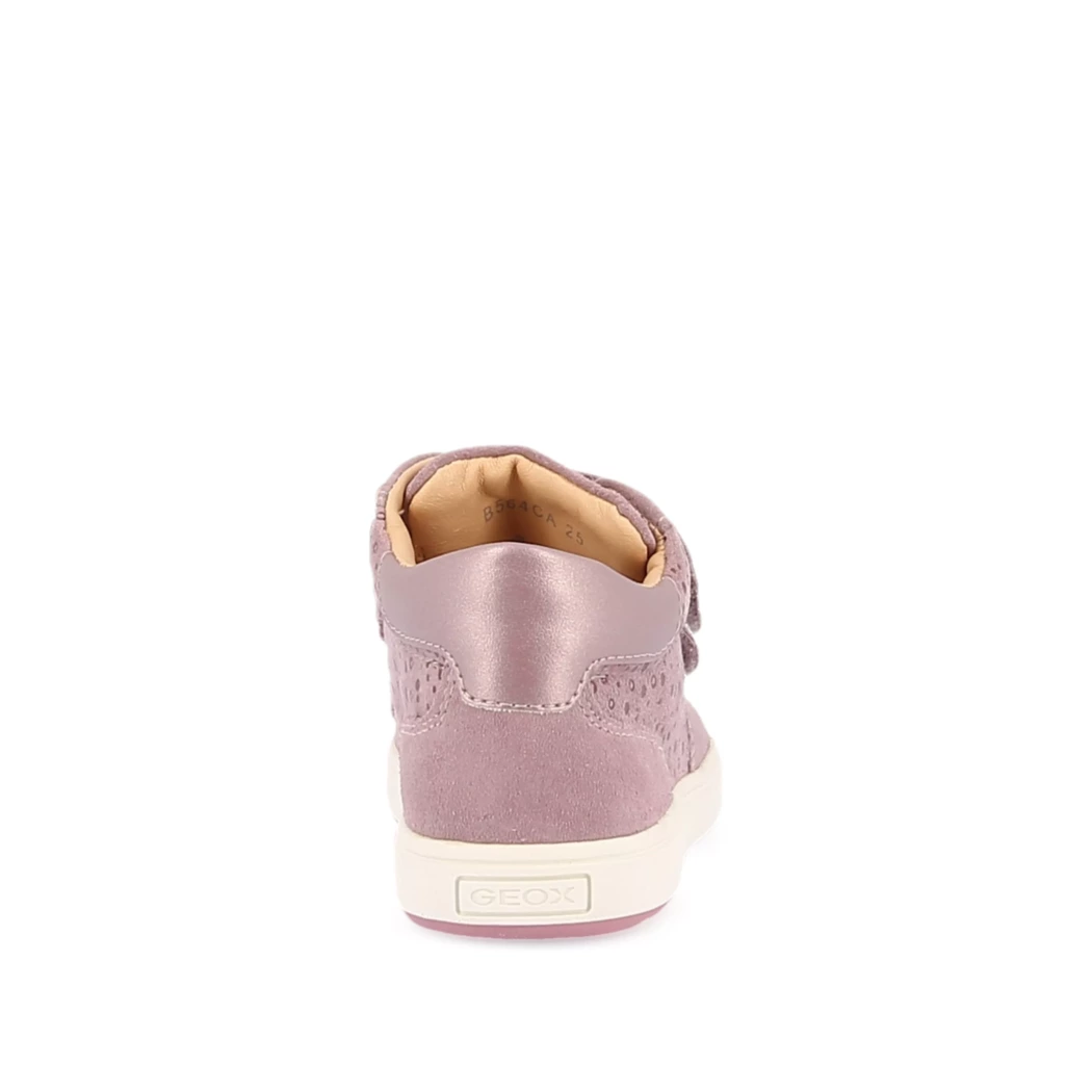 Image (3) de la chaussures Geox - Bottines Rose en Cuir nubuck