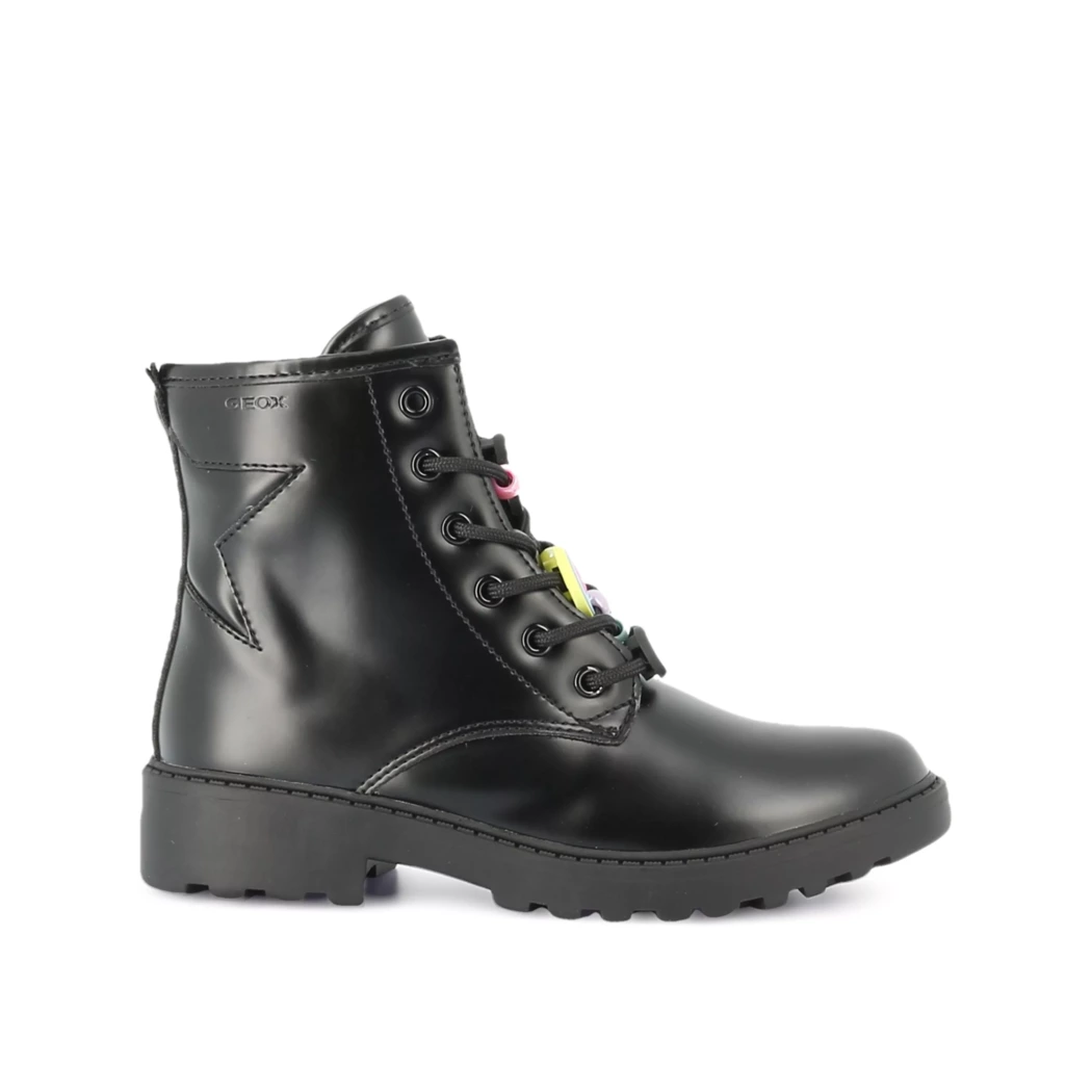 Image (2) de la chaussures Geox -  Noir en Cuir synthétique