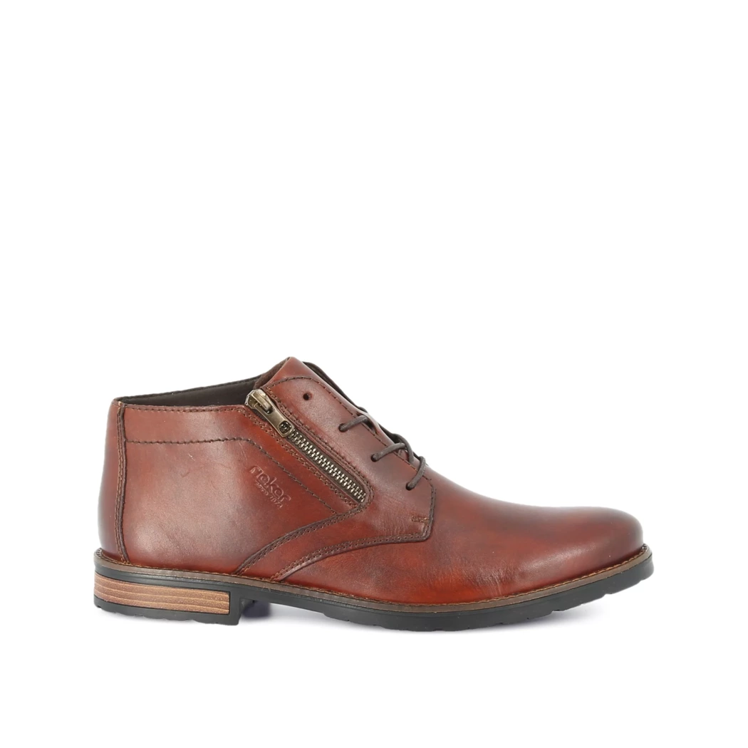 Image (2) de la chaussures Rieker - Bottines Cuir naturel / Cognac en Cuir