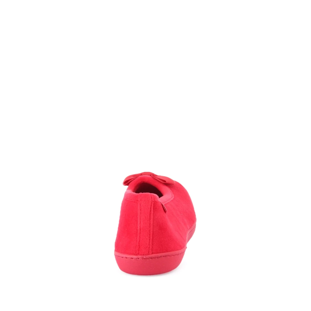 Image (3) de la chaussures Isotoner - Pantoufles et Chaussons Rouge en Textile