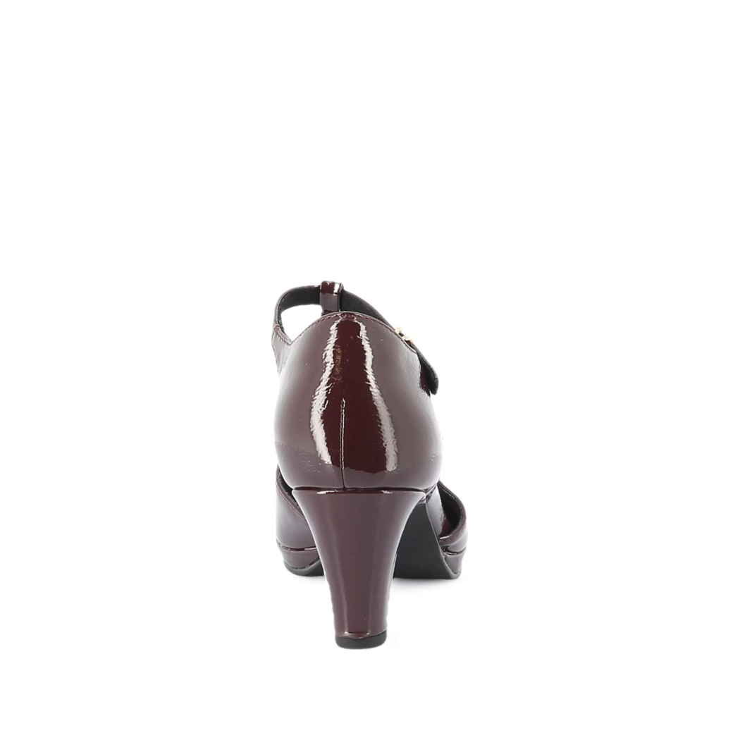 Image (3) de la chaussures Marco Tozzi - Escarpins Bordeaux en Cuir synthétique