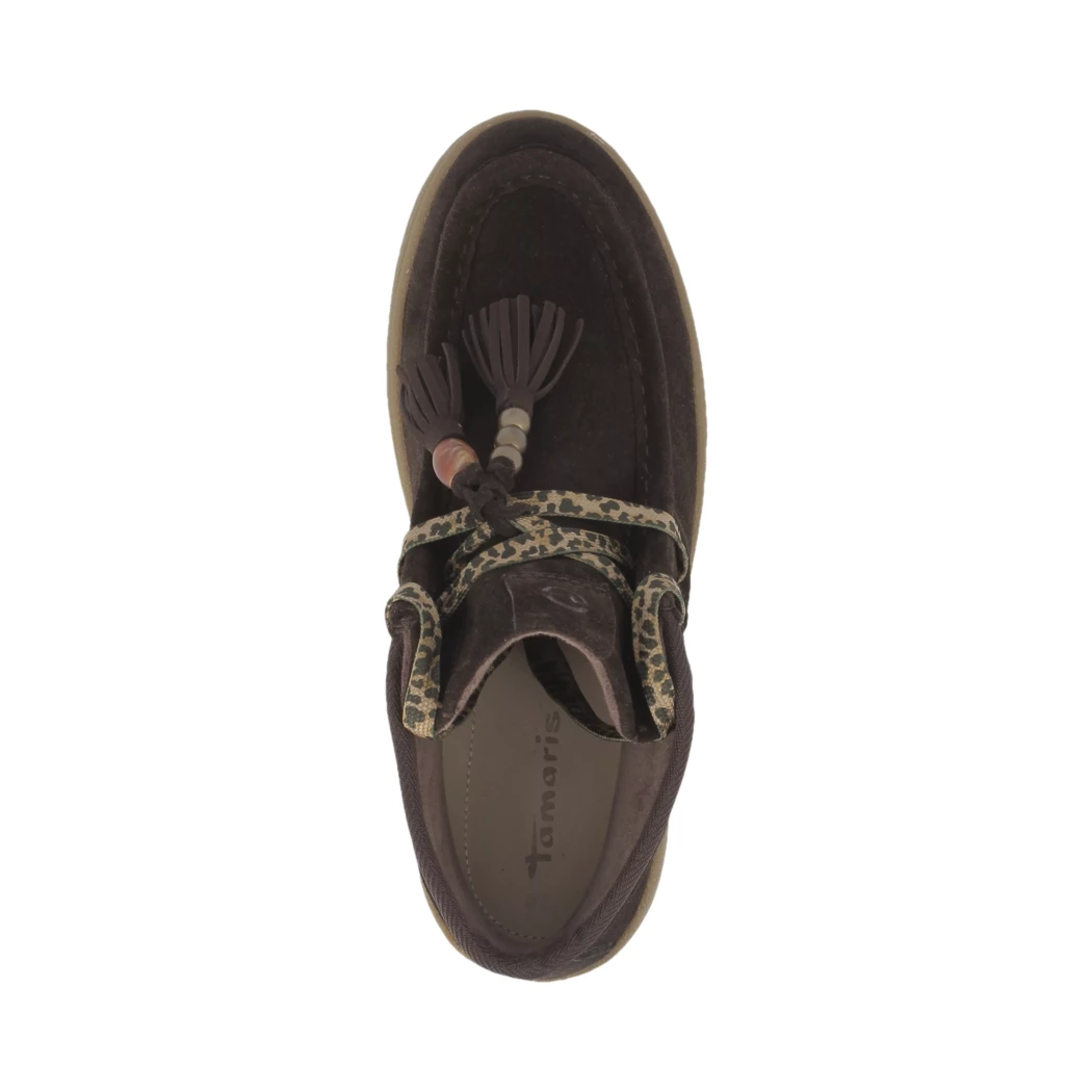 Image (6) de la chaussures Tamaris - Bottines Marron en Cuir nubuck