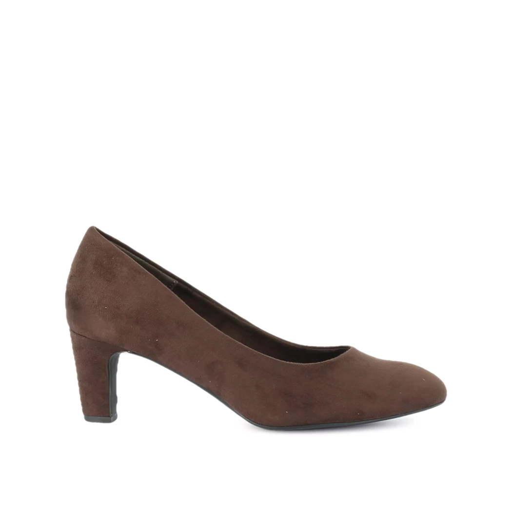 Image (2) de la chaussures Tamaris - Escarpins Marron en Cuir synthétique