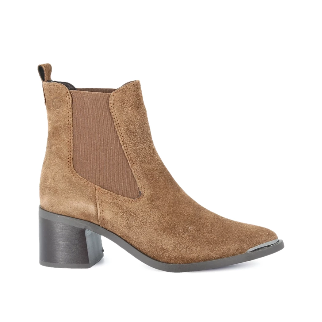 Image (2) de la chaussures Tamaris - Boots Cuir naturel / Cognac en Cuir nubuck
