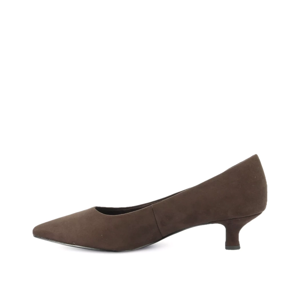 Image (4) de la chaussures Marco Tozzi - Escarpins Marron en Cuir synthétique