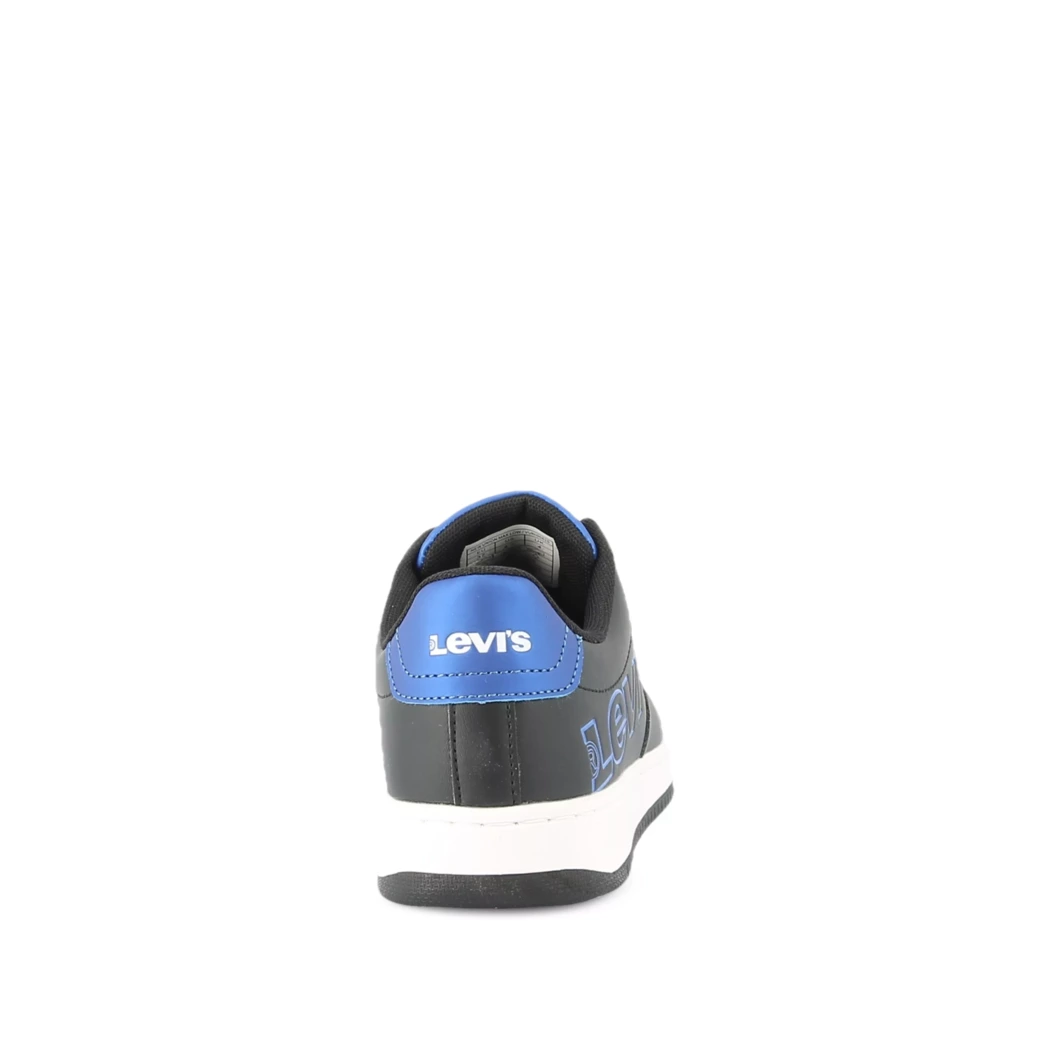 Image (3) de la chaussures Levi's - Baskets Noir en Cuir synthétique