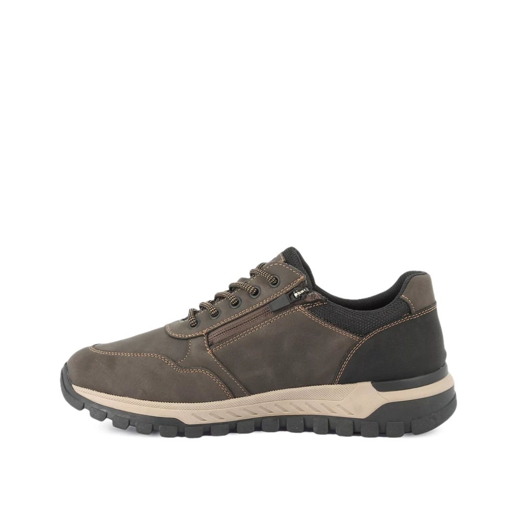 Image (4) de la chaussures Relife - Baskets Marron en Cuir synthétique