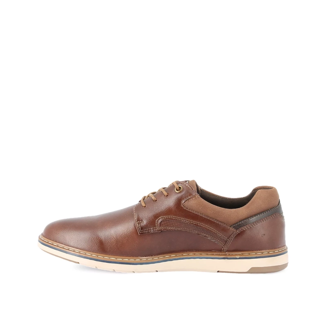 Image (4) de la chaussures Ignazio - Chaussures à lacets Cuir naturel / Cognac en Cuir synthétique