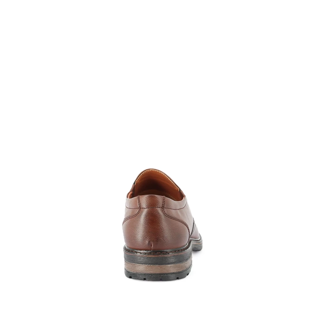 Image (3) de la chaussures Dorcas - Mocassins Cuir naturel / Cognac en Cuir synthétique