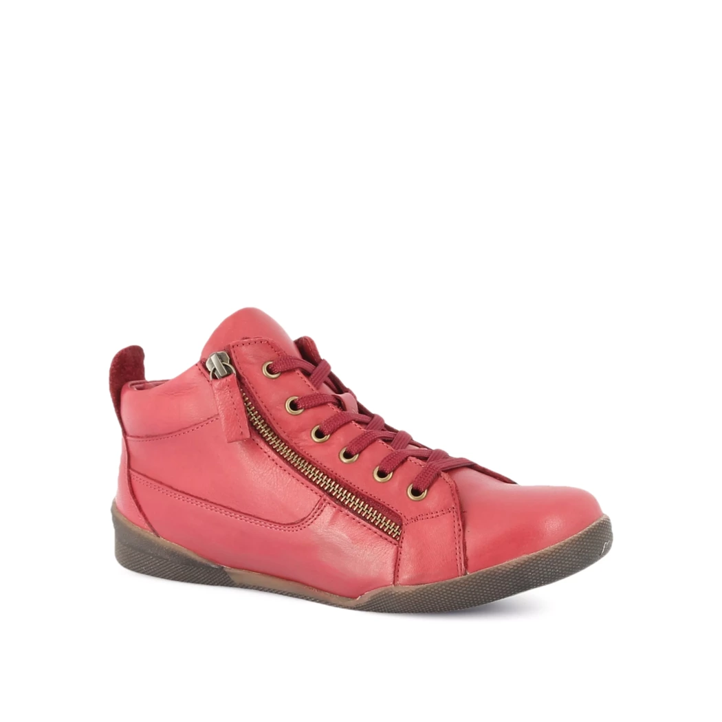 Image (1) de la chaussures Andrea Conti - Bottines Rose en Cuir