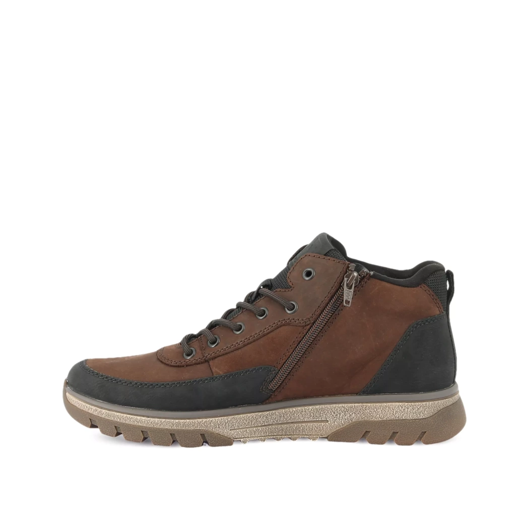 Image (4) de la chaussures Rieker - Bottines Marron en Cuir nubuck
