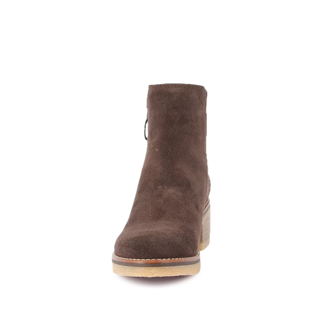 Image (5) de la chaussures Porronet - Boots Marron en Cuir nubuck