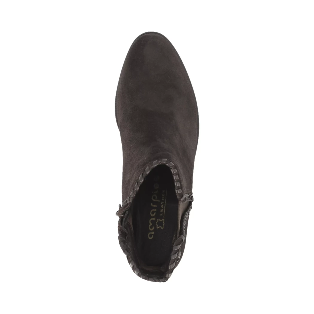 Image (6) de la chaussures Amarpies - Boots Marron en Cuir nubuck