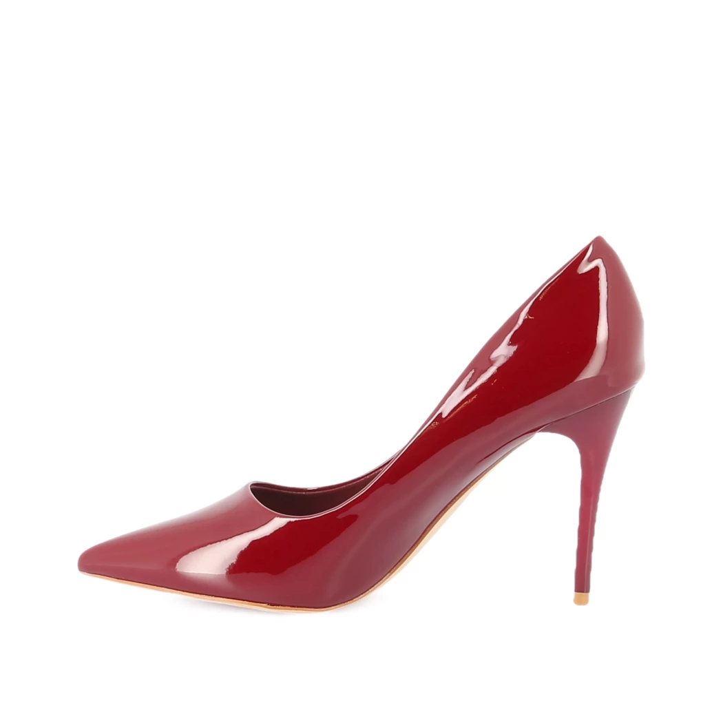 Image (4) de la chaussures Fashion Victim - Escarpins Bordeaux en Cuir synthétique