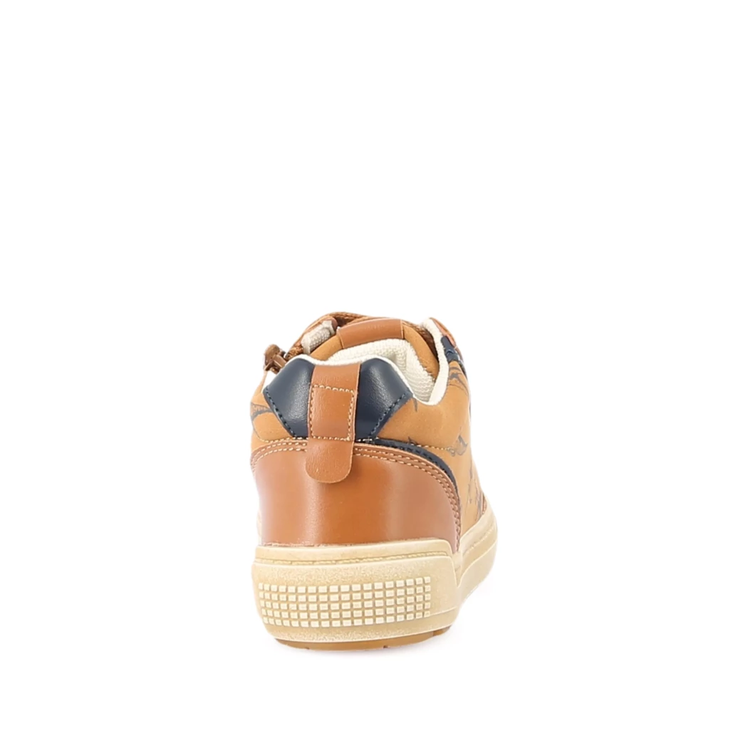 Image (3) de la chaussures Campus - Bottines Cuir naturel / Cognac en Cuir synthétique